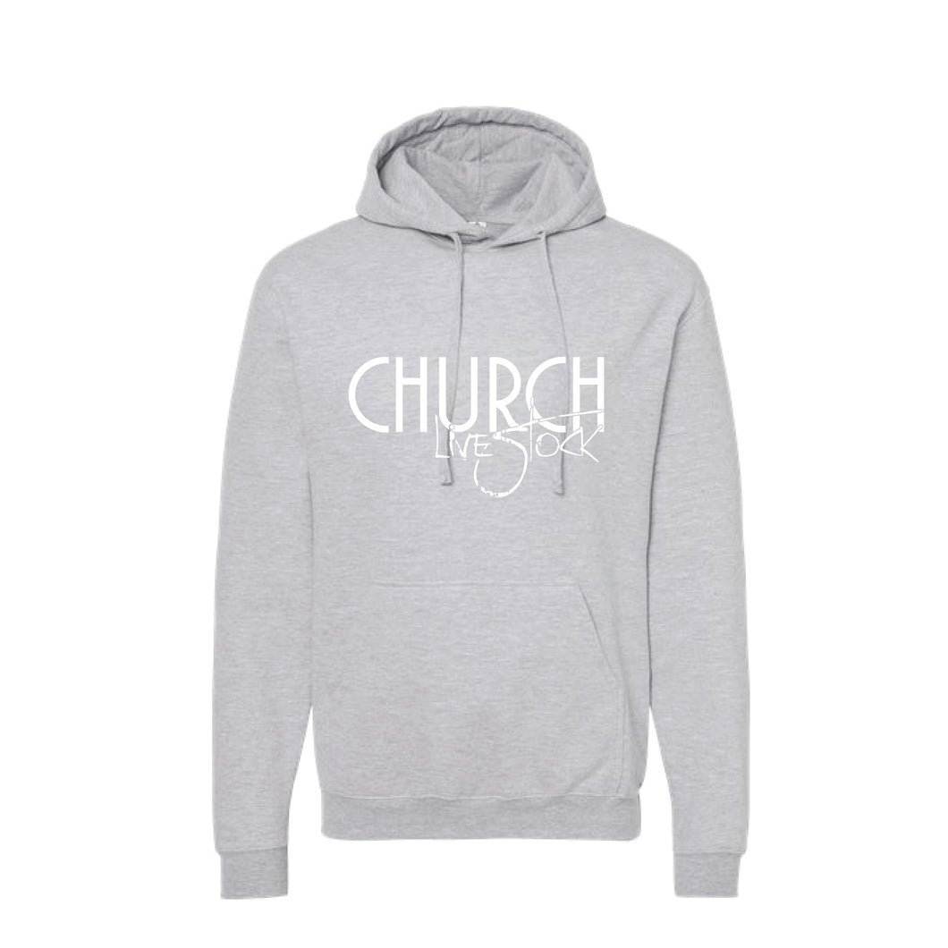 Church: Heather Grey Hoodie
