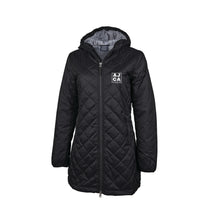 Load image into Gallery viewer, AJCA: Womens Quilted Hooded Jacket
