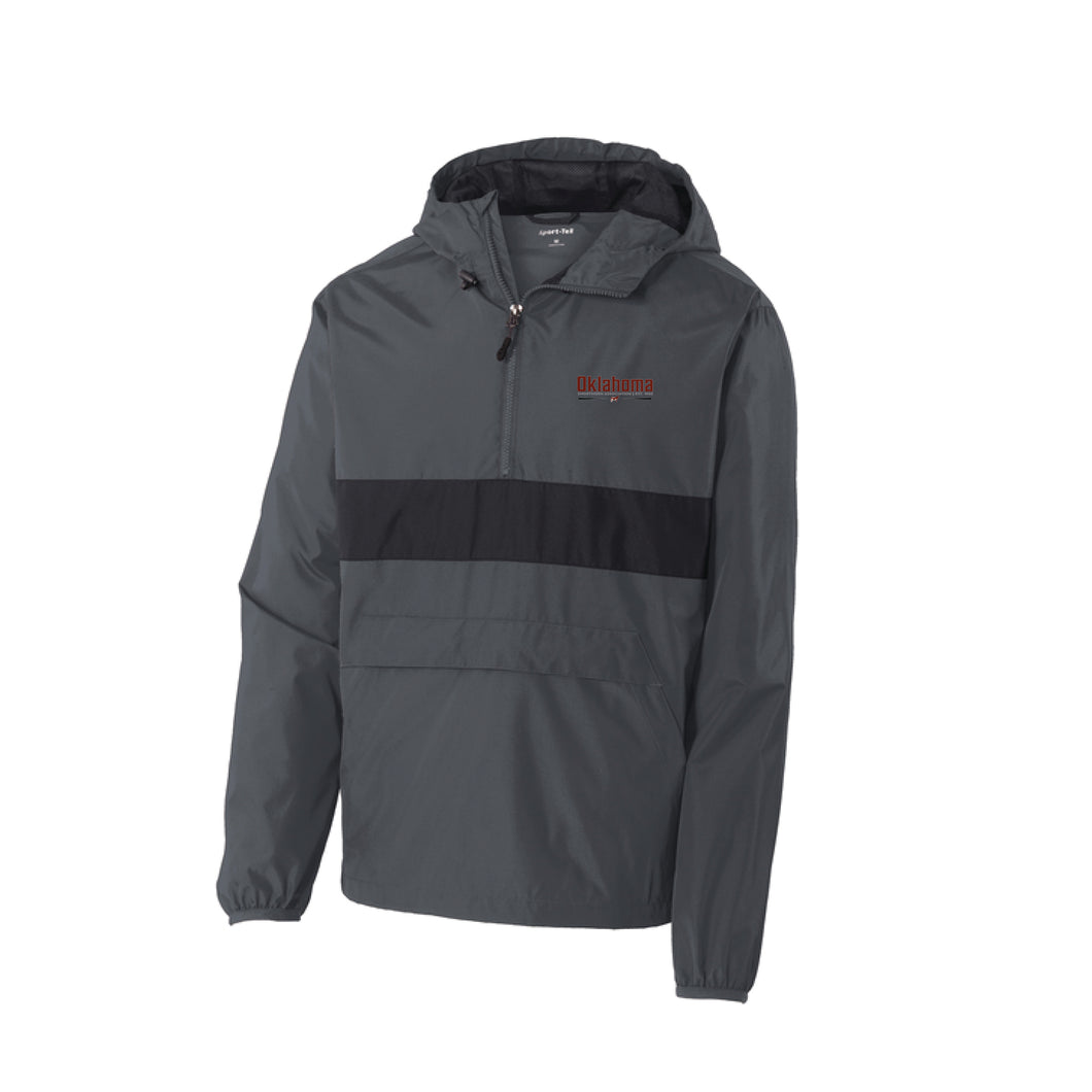 OKSA: 1/4 Zip Hooded Pullover