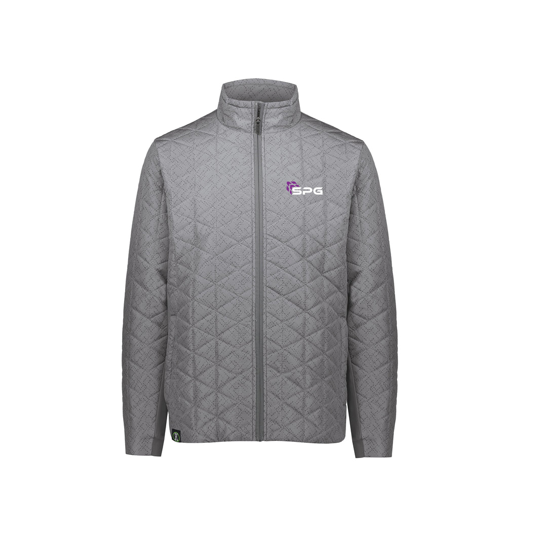 SPG: Full Zip Diamond Quilted Jacket