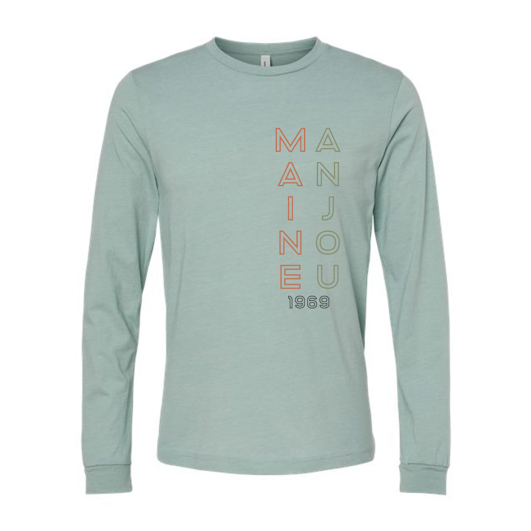 MAINE: Bella + Canvas Long Sleeve T-Shirt