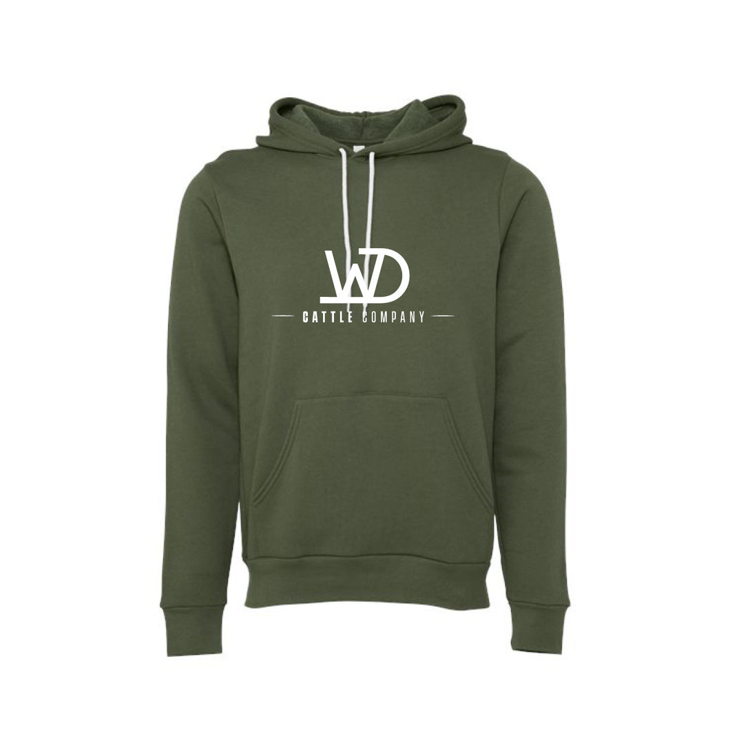 WD: Military Green Fleece Hoodie