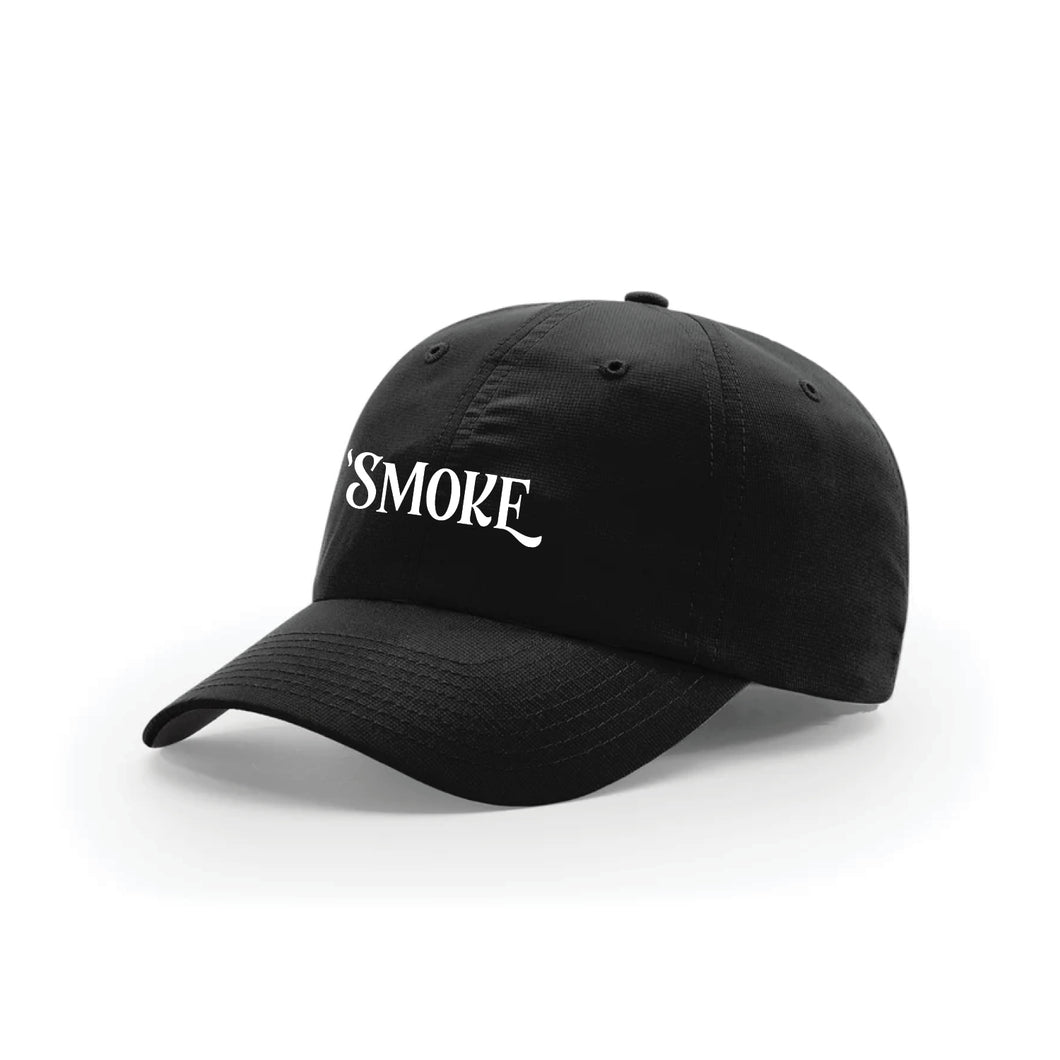 Holy Smoke: Black Unstructured Cap