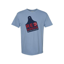 Load image into Gallery viewer, Red Angus: Denim Blue Comfort Colors T-Shirt
