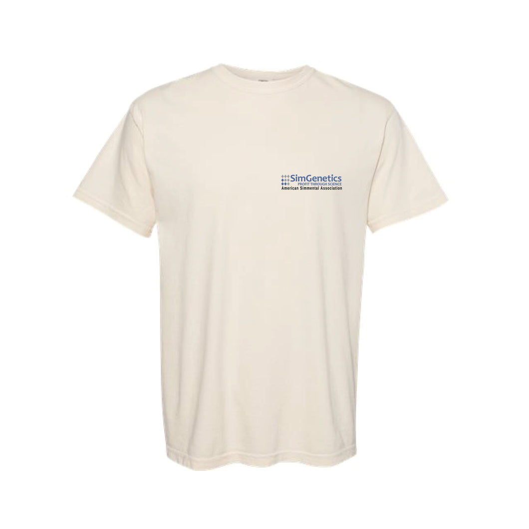 Simmental: Ivory Comfort Colors T-Shirt