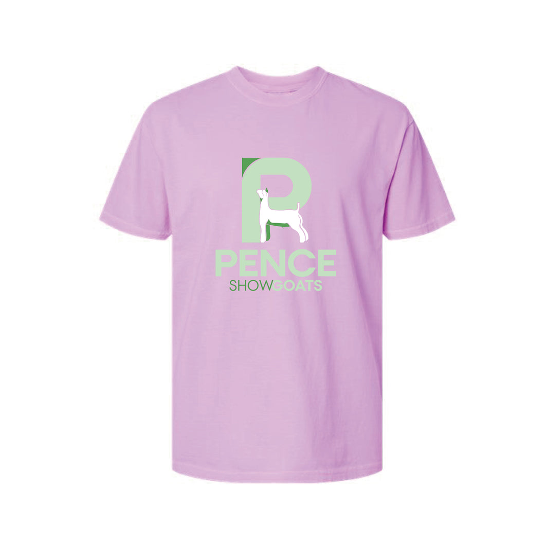 Pence: Comfort Colors Short Sleeve T-Shirt - Neon Violet