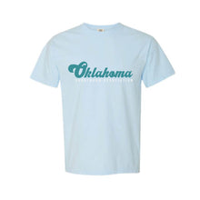 Load image into Gallery viewer, OKSA: Chambray Comfort Colors Short Sleeve T-shirt
