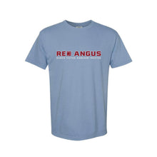 Load image into Gallery viewer, Red Angus: Denim Blue Comfort Colors T-Shirt
