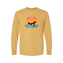Load image into Gallery viewer, OKSA: Mustard Comfort Colors Long Sleeve T-Shirt
