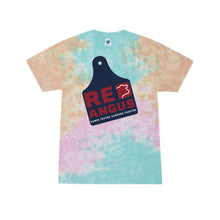 Load image into Gallery viewer, Red Angus: Tie-Dyed T-Shirt
