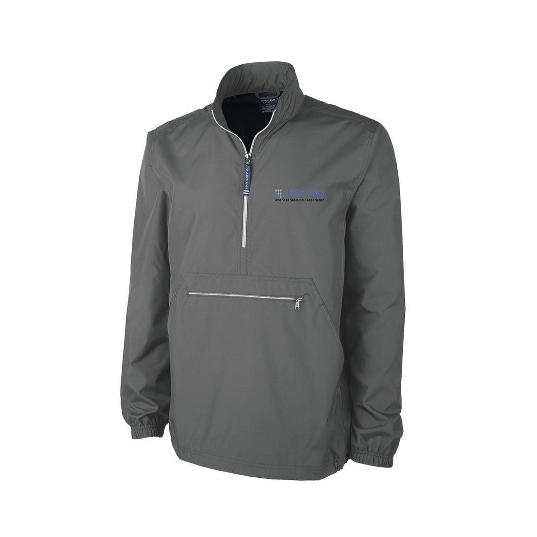 Simmental: Grey Pullover without Hood