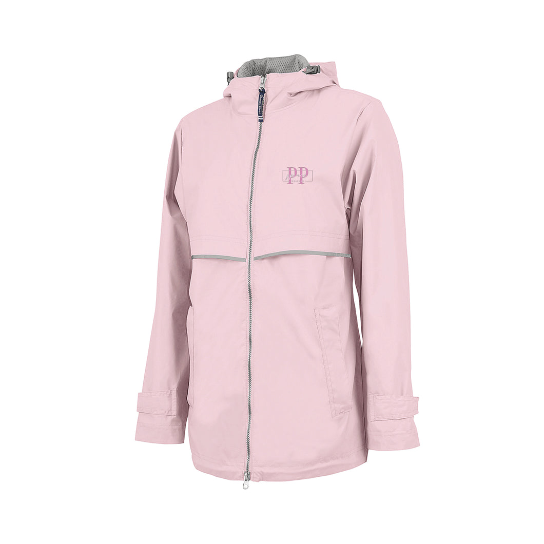 Pence: Women's Full Zip Rain Jacket
