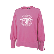 Load image into Gallery viewer, OCA: Spliced Crewneck Sweatshirt- Pinkberry
