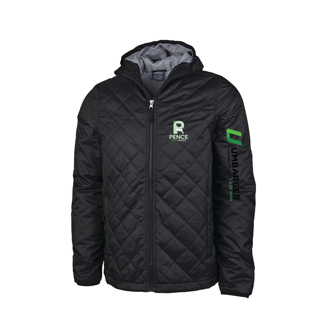 Pence: Men's Full Zip Quilted Jacket