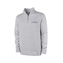 Load image into Gallery viewer, Simmental: Heather Grey Quilted Pullover

