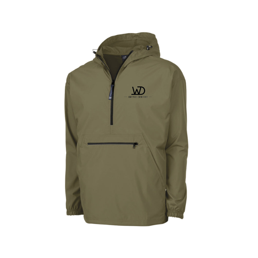 WD: Olive 1/4 Zip Pullover