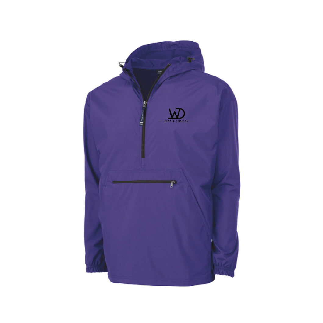 WD: Purple 1/4 Zip Pullover