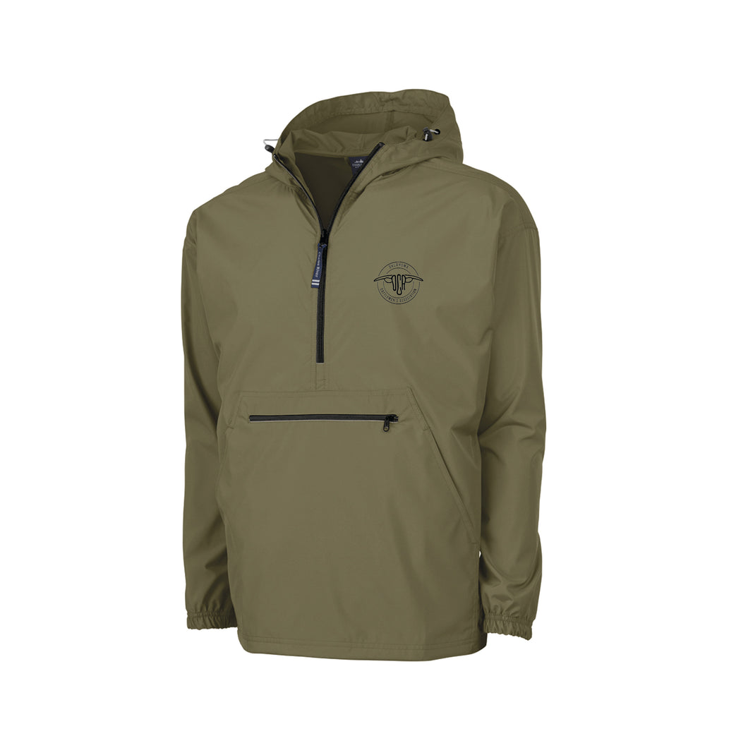 OCA: Quarter Zip Pullover- Olive