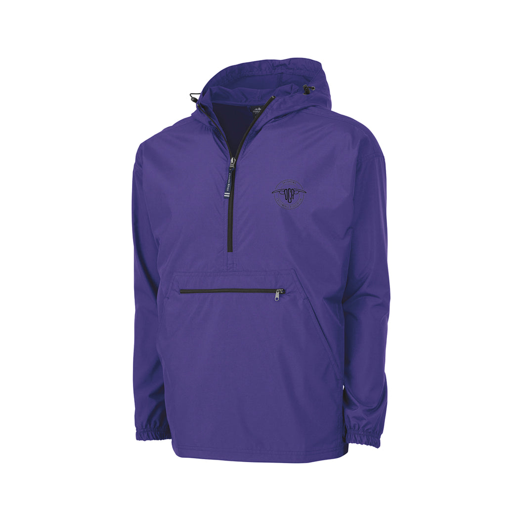 OCA: Quarter Zip Pullover- Purple