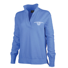 Load image into Gallery viewer, OCA: Blue Coastal V Neck Sweatshirt
