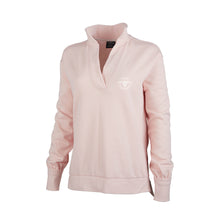 Load image into Gallery viewer, OCA: Pink Coastal V Neck Sweatshirt
