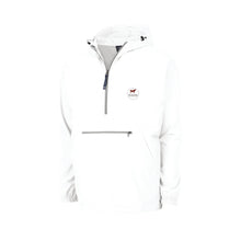Load image into Gallery viewer, OKSA: White 1/4 Zip Pullover
