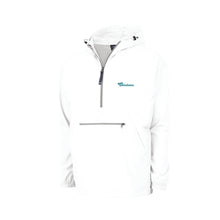 Load image into Gallery viewer, OKSA: White 1/4 Zip Pullover
