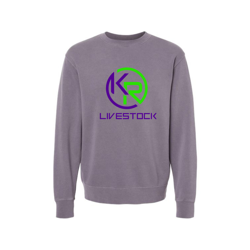 KR: Purple Crewneck Sweatshirt