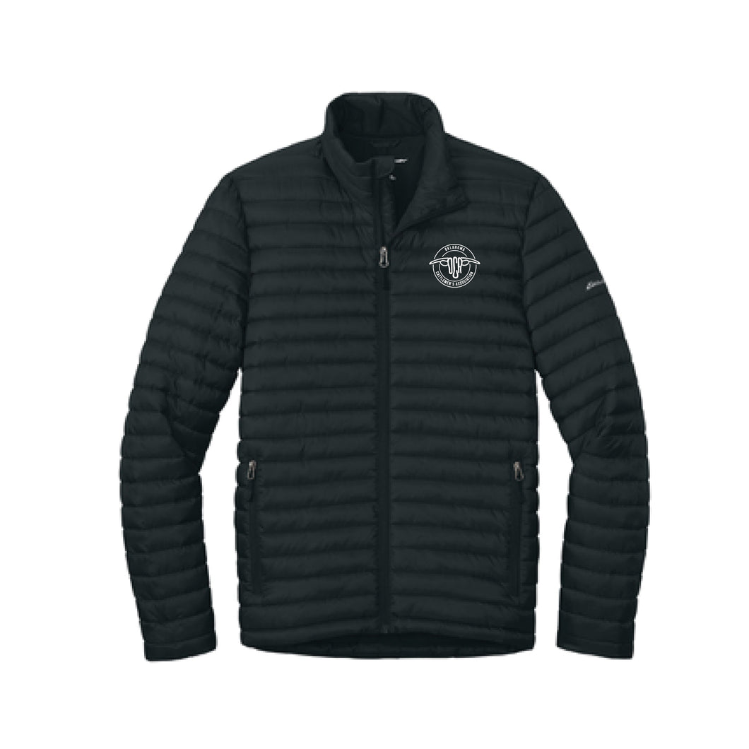OCA: Men's Eddie Bauer Quilted Jacket- Black