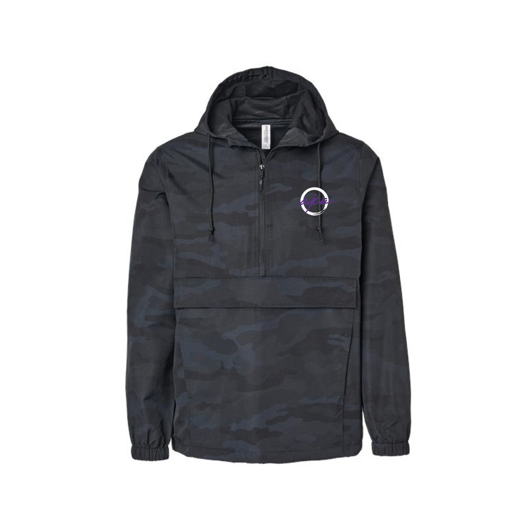 CHI: Black Camo 1/4 Zip Pullover