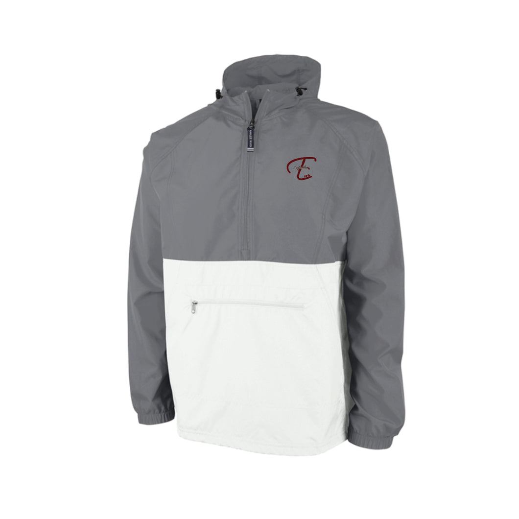 Eufaula FFA: Color Block 1/4 Zip Hooded Pullover