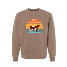 Load image into Gallery viewer, OKSA: Clay Pigment Dyed Crewneck
