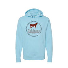 Load image into Gallery viewer, OKSA: Aqua Hoodie

