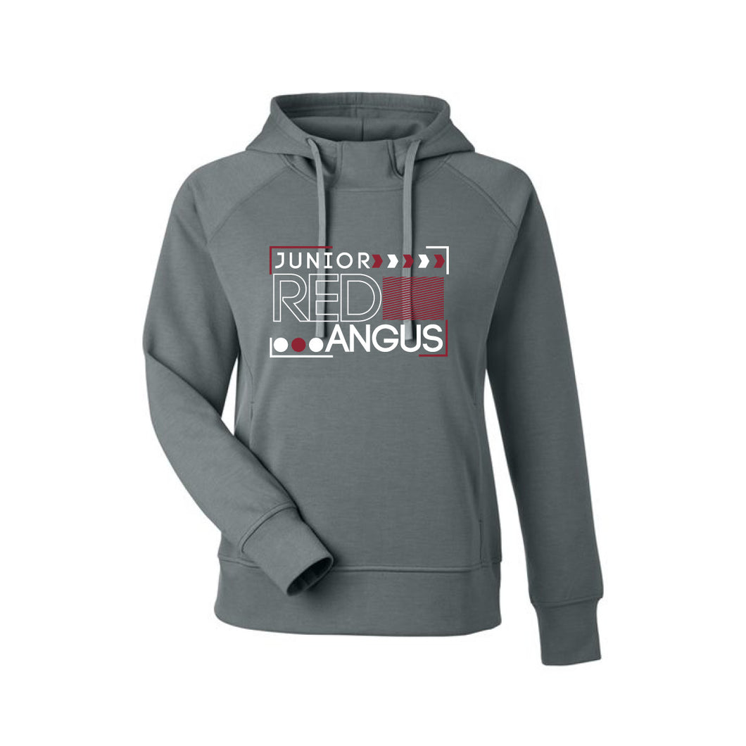 Red Angus: Steel Apex Hooded Sweatshirt