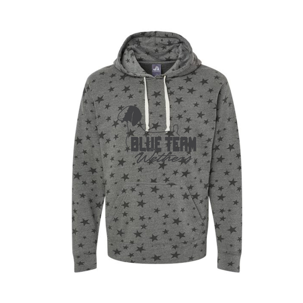 BTW: Grey Stars Hoodie