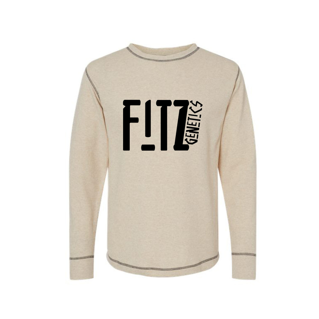 Fitz: Thermal Long Sleeve- Oatmeal Heather
