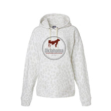 Load image into Gallery viewer, OKSA: White Leopard Hoodie
