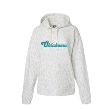 Load image into Gallery viewer, OKSA: White Leopard Hoodie
