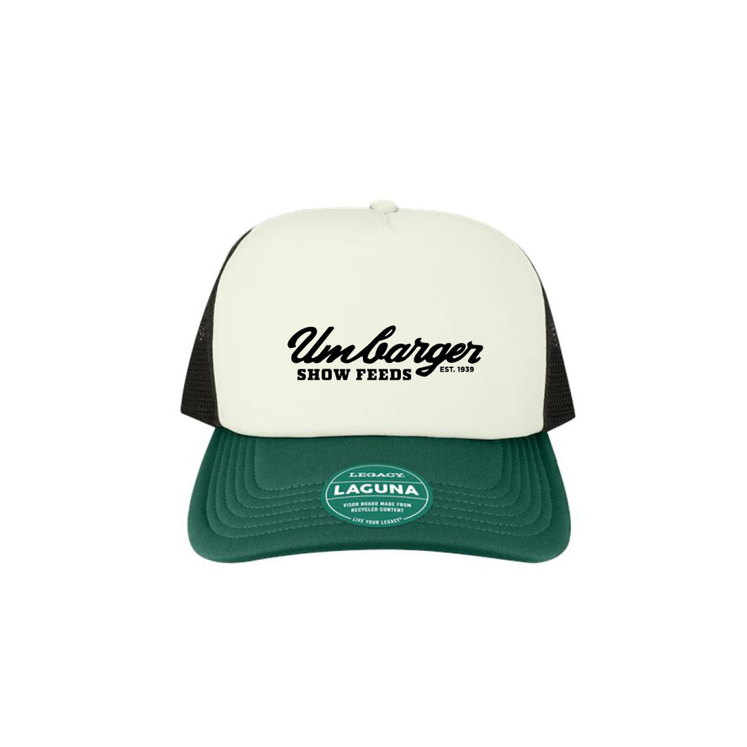 Umbarger: Green Bill Foam Mesh Back Cap