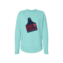 Load image into Gallery viewer, Red Angus: Women's Chill Crewneck Sweatshirt
