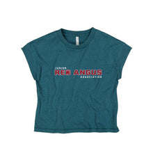 Load image into Gallery viewer, Red Angus: Women's Oceanside Relaxed Vintage Wash Tee
