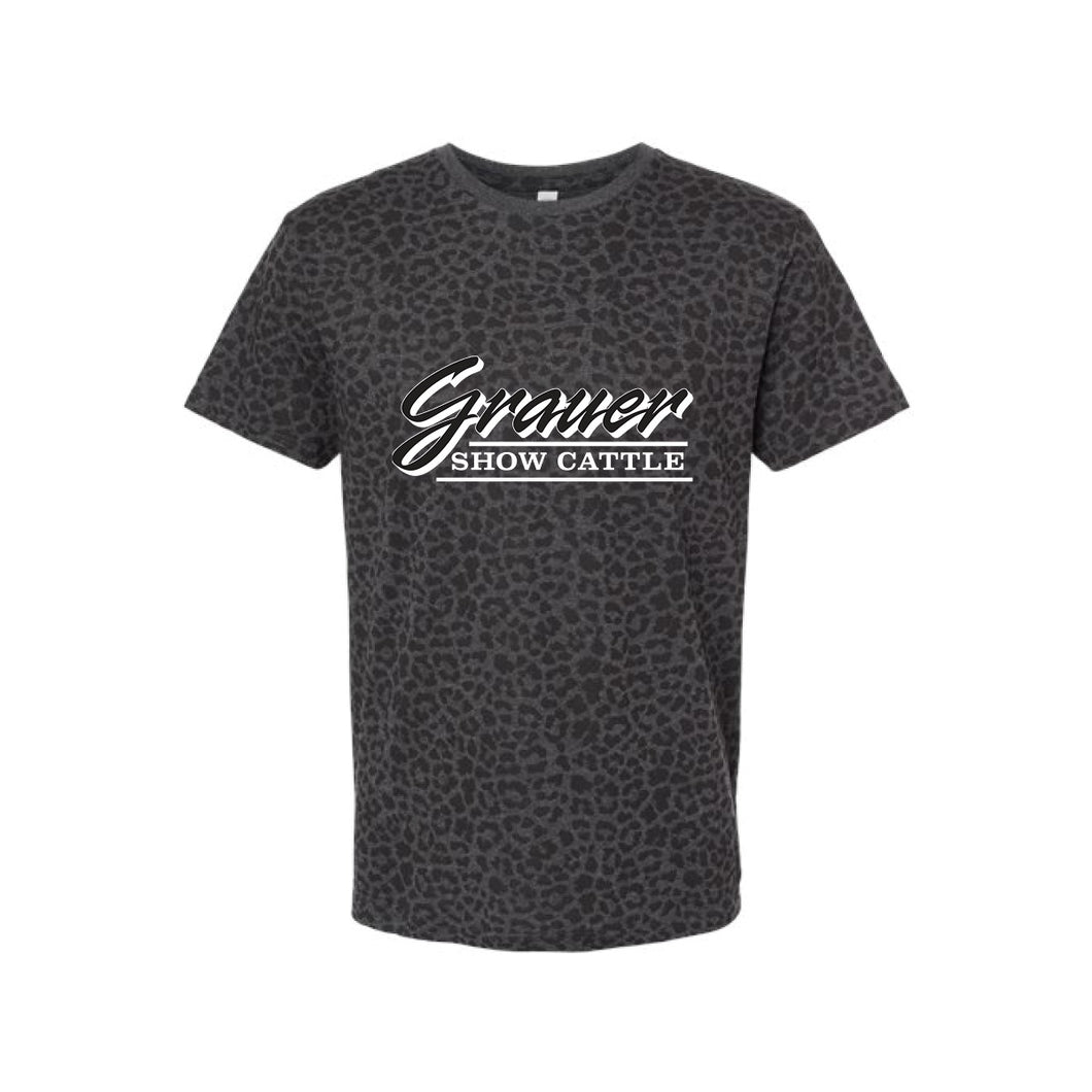 Grauer: Black Leopard T-Shirt