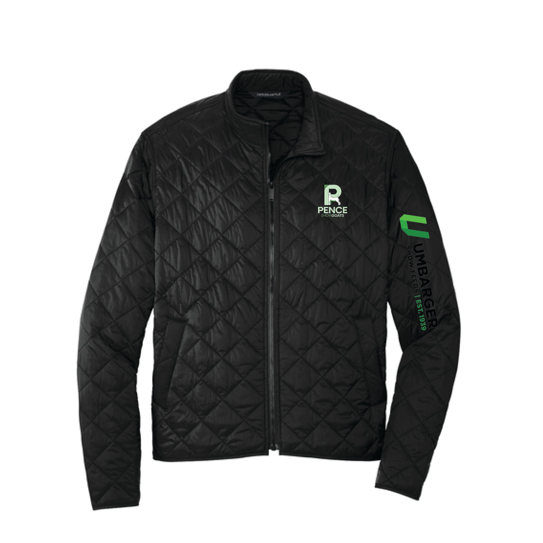 Pence: Quilted Full Zip Jacket