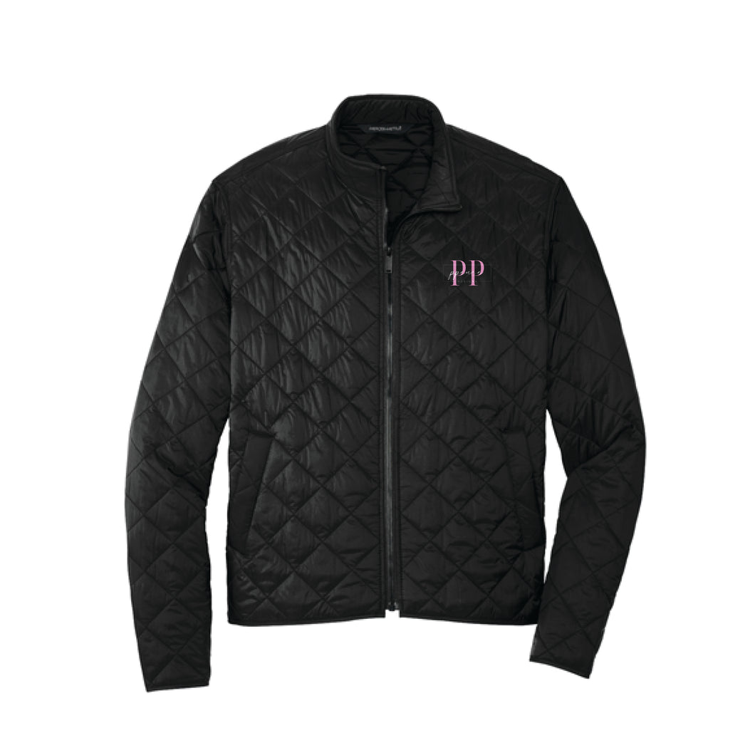 Pence: Quilted Full Zip Jacket