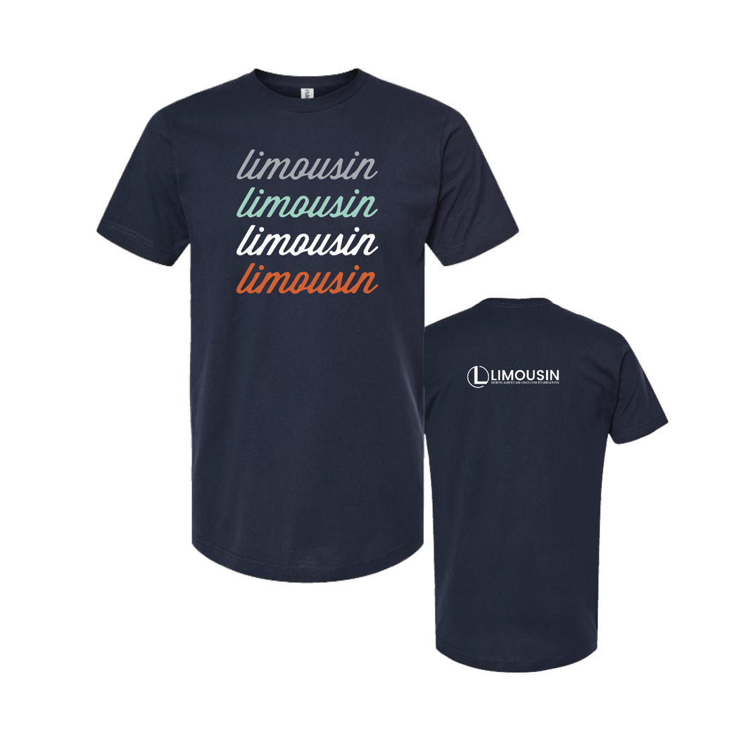 Limousin: Navy Blue T-Shirt