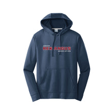 Load image into Gallery viewer, Red Angus: Navy Performance Hoodie
