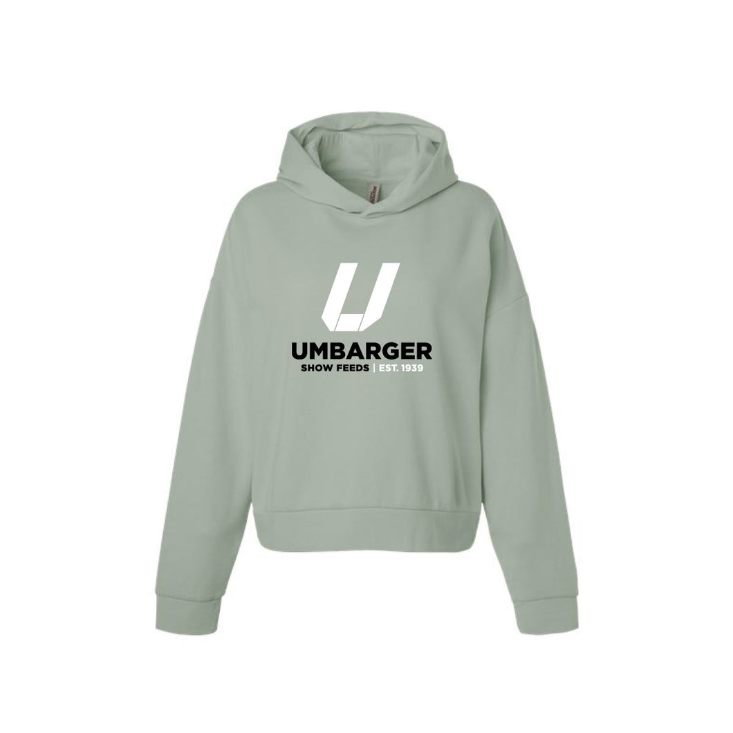 Umbarger: Cropped Hooded Sweatshirt