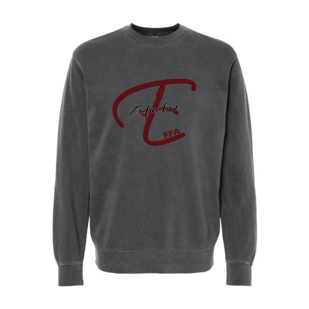 Eufaula FFA: Pigment Dyed Crewneck