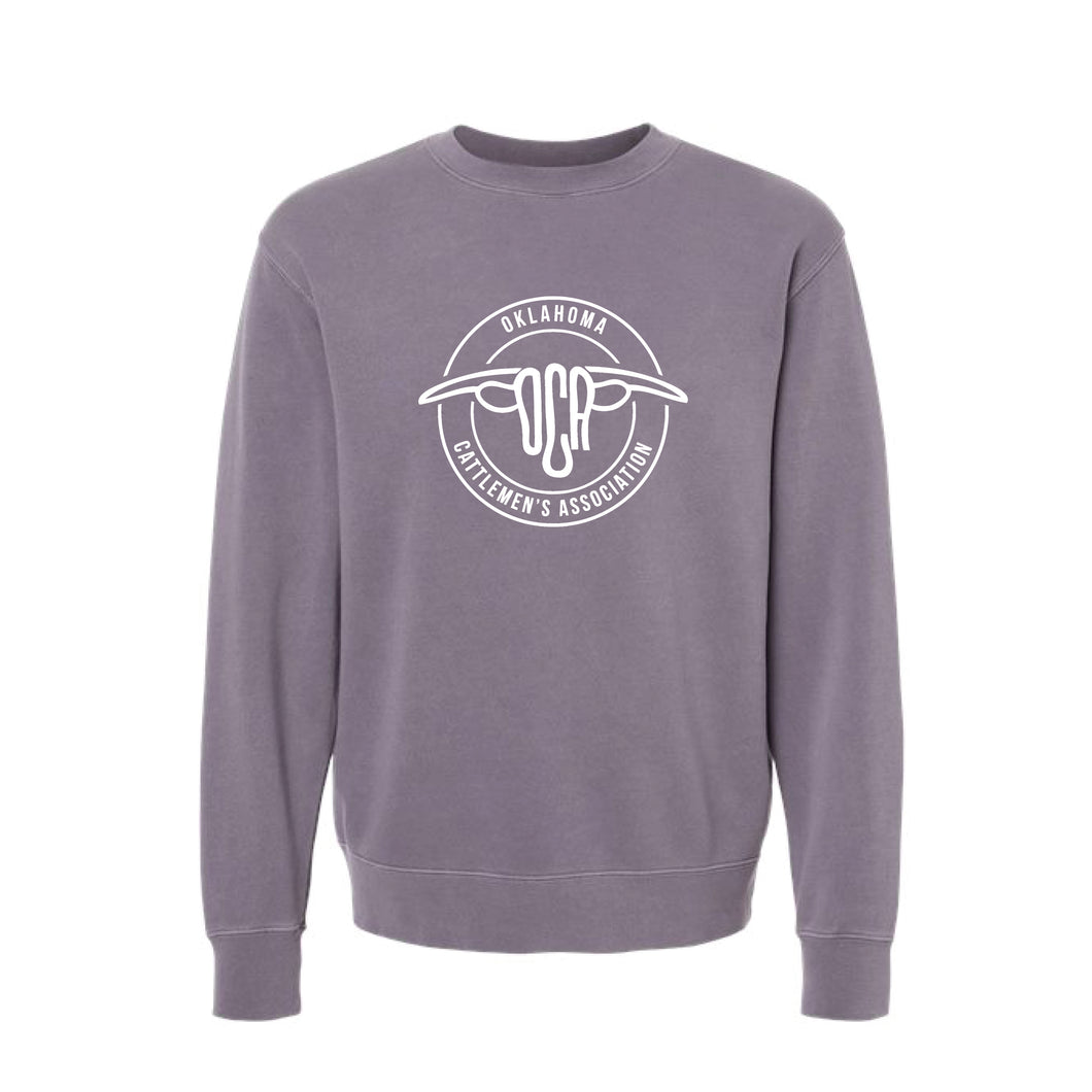 OCA: Midweight Crewneck- Plum