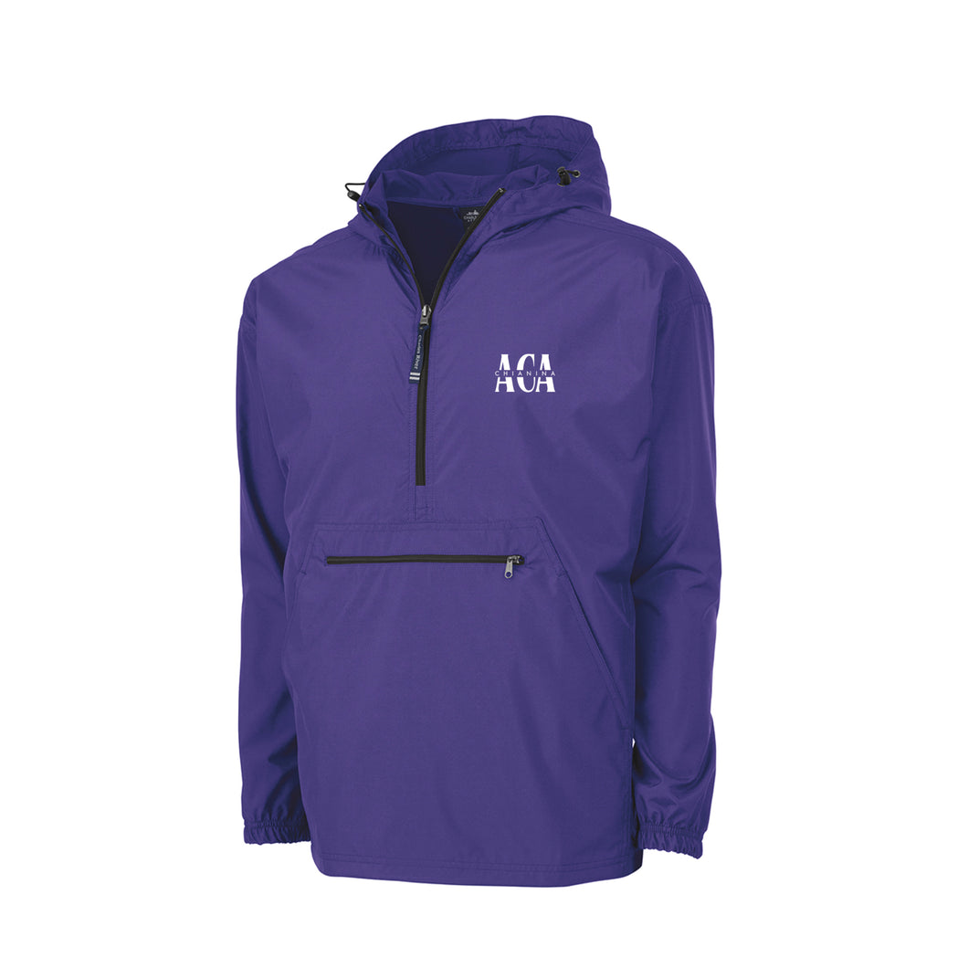 AJCA: Purple 1/4 Zip Pullover